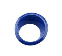 Moulages intérieurs Couvercle De Commutateur Clé Contact Pour Jeep Pour Compass 2017-2020 Pour Renegade 2015-2022 Garniture Bouton Démarrage Du Moteur Accessoires Voiture Garniture(Bleu)