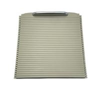 Moulages intérieurs Couvercle Garniture Store Enrouleur Console Centrale Intérieure Voiture Noir 39870905 Pour Volvo Pour S80 V70 XC70 Mk2 Accessoires Auto(BLANC)