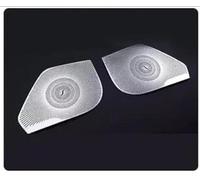 Moulages intérieurs Garniture De Haut-parleur En Acier Pour Mercedes Pour Benz 2 Portes C207 10-15 Décorative Pour Haut-parleurs Portière Voiture Bandes Décoratives Voiture(Front Door Stereo)