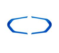 Moulages intérieurs Garniture De Volant Décorative En ABS Chromé Pour BMW F20 F22 F21 F30 F32 F33 F36 F06 F12 F13 X5 F15 X6 F16 Voiture Intérieur(Bleu)