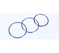 Moulages intérieurs Garniture Décorative Pour Interrupteur Réglage Siège De Voiture Pour Mercedes Pour Benz AB GLA CLA Classe W176 W117 W246 C117 A180 Voiture Intérieur(Bleu)