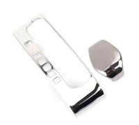 Moulages intérieurs Lot De 2 Garnitures Panneau Changement Vitesse Pour Civic 10e Génération 2020 2019 2018 2017 2016 LHD Accessoires Auto(Argent)