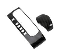 Moulages intérieurs Lot De 2 Garnitures Panneau Changement Vitesse Pour Civic 10e Génération 2020 2019 2018 2017 2016 LHD Accessoires Auto(Fibre de carbone)
