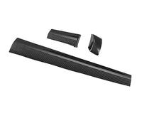 Moulages intérieurs Lot De 3 Garnitures Tableau Bord Central Pour Civic 10e Génération 2016 2017 2018 2019 2020 2021 Autocollants En Fibre Carbone Voiture Garniture