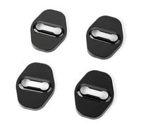 Moulages intérieurs Lot De 4 Boucles Verrouillage Porte Voiture Housse Protection Amortisseur Coussin Épais Pour VW Pour ID3 Pour ID4 Pour CROZZ Pour ID6 Voiture Garniture(Noir)