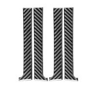 Moulages intérieurs Lot De 4 Garnitures Décoratives Pour Poignée De Porte Intérieure De Voiture Pour Toyota Pour Tundra 2014-2021 décoratifs intérieurs de voiture(Noir)