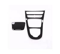 Moulages Intérieurs Pour Benz Pour Classe E Pour W213 2016-18 ABS Voiture Style Console Panneau Vitesse Cadre Changement Couvercle Garniture(Carbon Fiber)