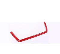 Moulages Intérieurs Pour BMW 3/4 Série F30 F36 2013-2018 ABS Voiture Intérieur Console Centrale Panneau CD Cadre En Forme U Autocollant Garniture(Red)