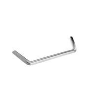 Moulages Intérieurs Pour BMW 3/4 Série F30 F36 2013-2018 ABS Voiture Intérieur Console Centrale Panneau CD Cadre En Forme U Autocollant Garniture(Silver)