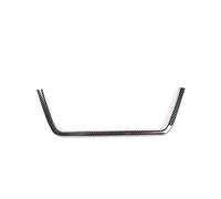 Moulages Intérieurs Pour BMW 3/4 Série F30 F36 2013-2018 ABS Voiture Intérieur Console Centrale Panneau CD Cadre En Forme U Autocollant Garniture(Carbon Fiber)