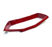 Moulages Intérieurs Pour Chevrolet Pour Corvette C8 Pour Stingray Pour Cabriolet Z06 Coupé 2020+ Garniture De Tableau De Bord En Fibre De Carbone Véritable(Red Carbon)