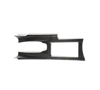 Moulages Intérieurs Pour Nissan Pour GTR R35 2008-2016 LHD Couverture En Fibre De Carbone Véritable Pour Le Cadre Du Levier De Vitesses De La Console Centrale(Gloss Carbon)