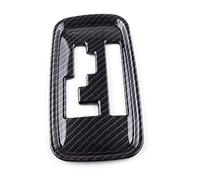 Moulages Intérieurs Pour Outlander 2013-2017 2018 2019 2020 LHD Panneau De Changement De Vitesse De Voiture Couvercle Garniture Cadre ABS Plastique Style Fiber De Carbone