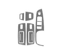 Moulages intérieurs Pour Q7 2007-2015 Accessoires Intérieur Voiture Lève-vitre Panneau De Commande Autocollant Décoratif Couverture Garniture Cadre Décorative Couvercle Trim(Style A RHD)