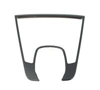 Moulages intérieurs Pour Volvo XC60 2018 2019 2022 Console Centrale Tableau Bord Haut-parleur Audio Anneau Cadre Garniture Acier Inoxydable Intérieur Moulure Autocollant(Noir)
