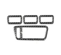 Moulages intérieurs Pour Vw Pour Golf 7 Pour Gti MK7 2013-2019 Boutons De Lève-vitre Panneau Garniture Cadre Décoration Autocollant Accessoires De Voiture Décorative Couvercle Trim(LHD A)