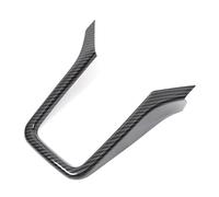 Moulages intérieurs Sticker Décoratif Pour Console Centrale De Pour Porsche Pour Cayenne 2011-2017(Carbon Fibre)
