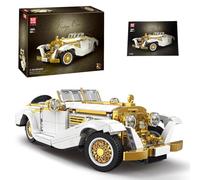 MOULD KING 10003 Technology Modèle de voiture vintage, construisez votre propre voiture de course, 868 pièces, à partir de 8 ans