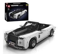 Mould King 10031 Blocs de construction MOC de voiture rétro, jouet de construction de voiture à l'échelle 1:16, modèle de voiture de collection pour adultes, modèle de voiture de sport pour enfants