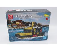 Mould King 10080 Bateau De Sauvetage Norvégien En Bricks, 462 Pcs, NEU