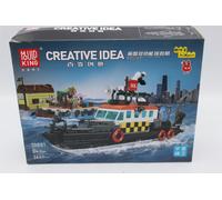 Mould King 10081 Britannique Bateau de Sauvetage Klemmbausteine 364 Pièces Neuf