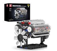 Mould King 10088 Technique V-8 Moteur modèle de Blocs, 535 pièces Moteur modèle de kit de Construction comme Un Jouet/Cadeau/Objets de Collection