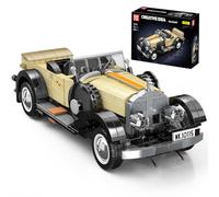 Mould King 10115 Technique Auto Blocs de Construction modèle, 897 pièces Version Statique Oldtimer Kit de Construction, de Voiture Classique Kit de Bricolage comme Cadeau/Jouet/Objets de