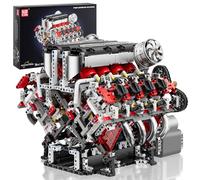 Mould King 10130 - Modèle de blocs de construction de moteur technique - Kit de modélisation de moteur pour adultes - Moteur à essence MOC comme jouet/cadeau/objets de collection (2718 pièces)