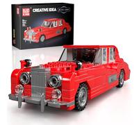 Mould King 10145 Briques de construction Technique pour voitures anciennes RR Vintage Voiture ancienne Modèle de voiture adulte Kit de construction pour fans adultes (433 pièces)