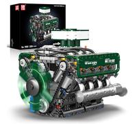Mould King 10182 Technique V8 - Kit de Construction - Jouet - MOC Tank Engine - Kit de Construction - Cadeau - Jouet de Construction de Moteur de Voiture pour Enfants/Adultes (2250 pièces)