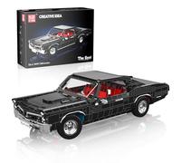 Mould King 10199 Jeu de construction Technique Voiture de Sport Briques de Construction GTO Voiture de Course en Plexiglas Klemmbausteine Voiture Muscle Américaine Classique Modèle pour Garçons et