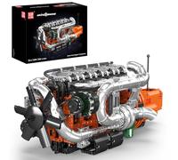 Mould King 10200 Blocs de Construction Technique pour Camion - Blocs de Construction avec Moteur à Batterie et boîte de Vitesses - Jouet de Collection - Cadeaux pour Enfants/Adultes (3070 pièces)