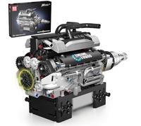 Mould King 10205 - Kit de construction technique - RR V12 - Blocs de construction - Kit de modélisation du moteur - Comprend un boîtier à piles MOC - Objets de collection - Cadeaux pour adultes (733