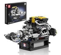 Mould King 10207 Technique V8 - Kit de construction moteur V8 - Kit de construction - Kit de modélisation pour les fans de voiture et de camion (761 pièces)