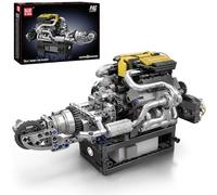 Mould King 10207 Technique V8 Motor Blocs de Construction Jouet APP Engine Kit de Construction Cadeau pour garçons et Filles 12+