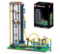 Mould King 11031 - Ascenseur spatial - Kit de construction de montagnes russes - Parc d'attractions - Avec moteurs - Jouet cadeau idéal pour adultes (3118 pièces)