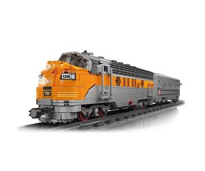 Mould King 12018S - Mould King EMD F7 WP locomotive diesel