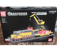 Mould King 12027 SD40-2 Diesel Locomotive EMD Klemmbausteine Train 1257pcs Neuf