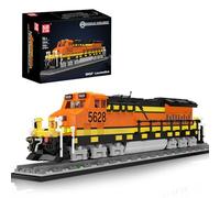 Mould King 12041 Northern Locomotive Model Blocs de Serrage Kit, MOC 1362 + Pièces Freight Train Kit, Cadeau de Collection pour Les Amateurs de Train/Adultes/Jeunes 14 +