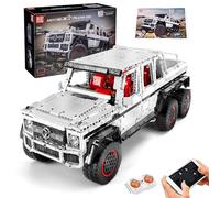Mould King 13061 Véhicule technique tout-terrain, 3832 pièces G700 15,2 x 15,2 cm avec moteur monstre, kit tout-terrain, blocs de serrage cadeau pour anniversaire et Noël