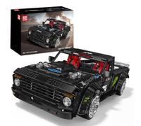 Mould King 13082S Voiture Télécommandée Tout-Terrain à Construire | Modèle de Voiture Américaine, 3767 Pièces, Véhicule Off-Road avec Télécommande, Jouet de Construction pour Adultes dès 14 Ans