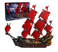 MOULD KING 13109 Corsair Ship Building, Anna Queen revenge MOC Sailing Building Toys set (3139 pièces)