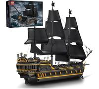 MOULD KING 13186 pirate ship Series grand modèle de bateau à voile en perle noire bloc jouet set (5266 PCS)