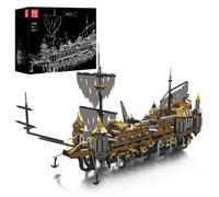 Mould King 13188 pirate bateau bloc Silent Mary bateau modèle assemblé voilier brique jouet cadeau de Noël pour les enfants