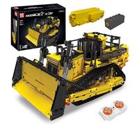 Mould King 15071 Technologie télécommande Jouets de Construction pour Les Enfants - Bulldozer Chantier véhicule Technique 1508pcs 2.4GHz RC Truck Kit 8-12 + Ans garçon Fille Jouet Cadeau