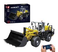 Mould King 17026 Technique RC Bulldozer, 1803 pièces Chargeur sur pneus pneumatique avec télécommande et moteurs, modèle de véhicule de construction Ensemble de construction cadeau pour adultes à