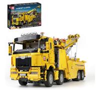 Mould King 17028 Camion de Remorquage Lourd Camion Jouet avec Grue, 4883PCS La dépanneuse Tout-Terrain avec télécommande Haute 7 Moteurs (Emballage d'origine)