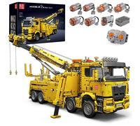 MOULD KING 17028 jouets de voiture technique APP & RC camion de sauvetage motorisé modèle assemblage bloc de construction brique