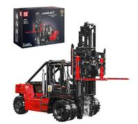 Mould King 17045 Technic Blocs de Construction de Chariot Élévateur Télécommandé Robuste Jouet de Chariot Élévateur avec Moteur Convient aux Adultes de 14 Ans et Plus (4579 Pièces)