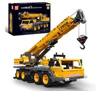 Mould King 17058 Technique Camion Grue Modèle Briques de Construction Version Statique Kit de Construction de Grue Mécanique Blocs de serrage Camion Camion Grue Kit de Construction comme Jouet/Cadeau
